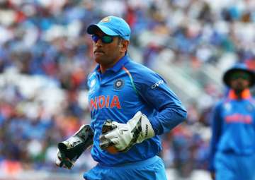 MS Dhoni of India during the ICC Champions Trophy... MS Dhoni of India during the ICC Champions Trophy...