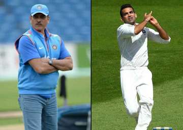 A file image of Ravi Shastri and Zaheer Khan -... A file image of Ravi Shastri and Zaheer Khan -...