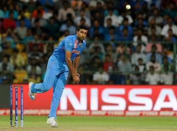 Ravichandran Ashwin of India in action during a... Ravichandran Ashwin of India in action during a...