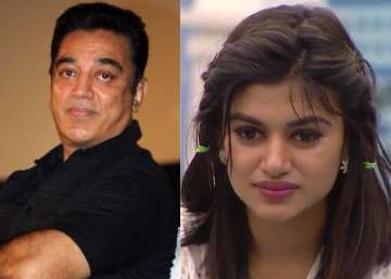 Oviya Helen Kamal Haasan Bigg boss Tamil Oviya Helen Kamal Haasan Bigg boss Tamil
