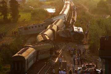 Egypt train collision Egypt train collision