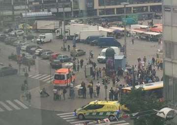 Several wounded in Finland stabbing; suspect shot... Several wounded in Finland stabbing; suspect shot...