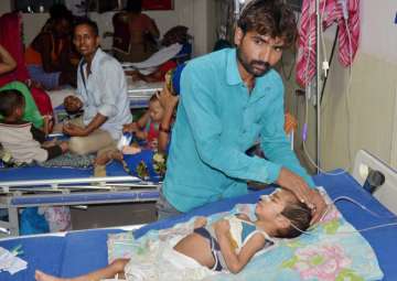 Gorakhpur: An inside view of a ward of BRD... Gorakhpur: An inside view of a ward of BRD...