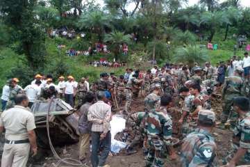 Himachal landslide: Death toll reaches 46, rescue... Himachal landslide: Death toll reaches 46, rescue...