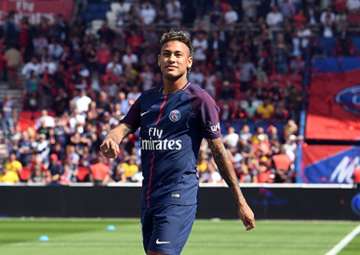 Neymar PSG debut Neymar PSG debut