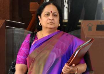 File pic of former Union minister Jayanthi... File pic of former Union minister Jayanthi...