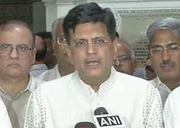 Piyush Goyal - India TV Piyush Goyal - India TV