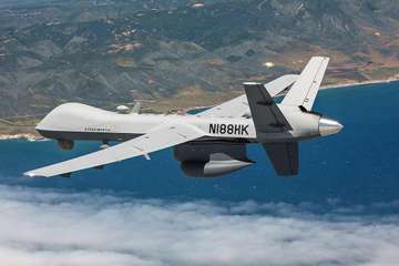 Sea guardian drone: Image credit - General Atomics Sea guardian drone: Image credit - General Atomics