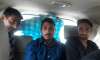 Bhim Army founder Chandrashekhar - centre - in police