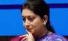 Union minister Smriti Irani
