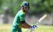 J Malan of South Africa plays a shot during India vs South Africa ODI game at Boland Park in Paarl