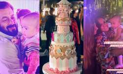 Inside pics, videos from Salman Khan's 55th and Ayat Sharma's 1st birthday celebrations
