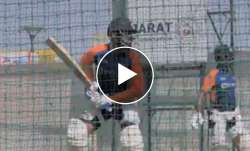Virat Kohli at the nets ahead of the 4th Test