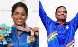 India's duo of Tejaswini Sawant and Sanjeev Rajput won the