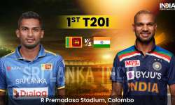 Live Cricket Score Sri Lanka vs India 1st T20I: LIVE Updates from Colombo
