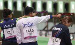 The Indian pair of Saurabh Chaudhary and Manu Bhaker caved