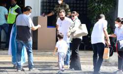 On Saturday, Kareena Kapoor Khan and Saif Ali Khan were