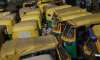 auto and taxi unions in delhi to go on strike tomorrow