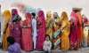 rajasthan nearly a third of all voters cast their ballots