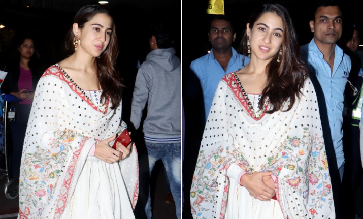 Sara Ali Khan is back at slaying in red and ivory salwar suit. Check ...