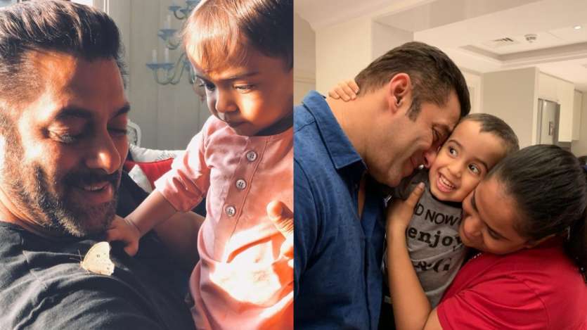 Salman Khan Birthday Cute Little Moments With Nephew Ahil His