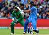Dhawan plays a shot during ICC Champions Trophy against