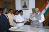Karnataka Governor administers oath to BJP MLA Bopaiah as