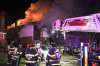 More than 200 firefighters responded to the home, which was