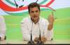 Congress President Rahul Gandhi in a press conference after