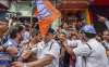 BJP delegation stopped from taking workers' bodies to