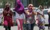 Hot and dry weather persisted over Uttar Pradesh, with
