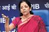 Finance Minister Nirmala Sitharaman 