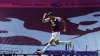 Aston Villa's Trezeguet celebrates after scoring his side's
