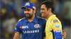 Rohit Sharma and MS Dhoni