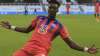Chelsea's Tammy Abraham celebrates after scoring his side's