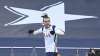 Tottenham's Gareth Bale celebrates after scoring his side's