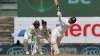 Rishabh Pant in action against India during day 3 of 1st