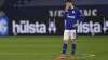 Schalke's Suat Serdar reacts during the German Bundesliga