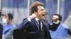 Inter Milan's head coach Antonio Conte celebrates his
