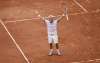 Argentina's Diego Schwartzman celebrates after defeating