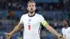 England's Harry Kane celebrates after scoring his side's