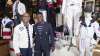 Olympic medalists in fencing, Peter Westbrook, left, and