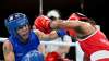 Ingrit Lorena Valencia Victoria (red) of Team Colombia