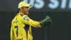 Chennai Super Kings captain MS Dhoni