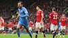 Bernardo Silva of Manchester City celebrates scoring their second goal during the Premier League ma